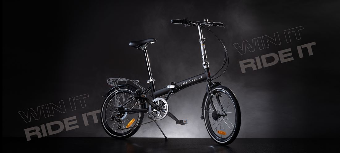 Buy Serengeti sunglasses now and have a chance to win this cool Commuting Bike