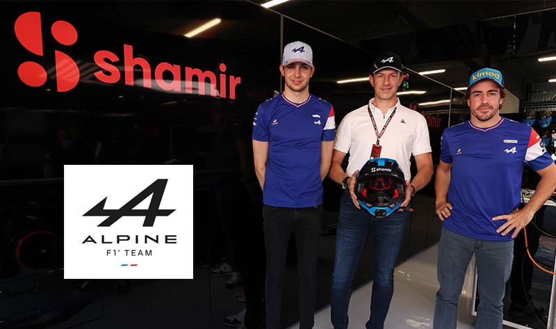 Alpine F1 team finds optical performance partner in Shamir