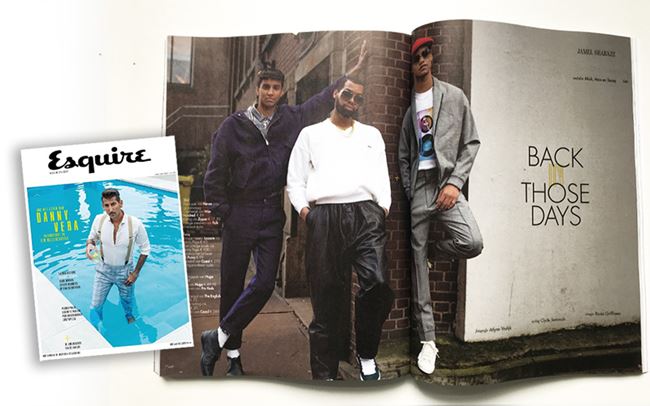 Esquire toont heritage van Cazal zonnebrillen