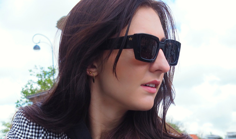 The new trend in sunglasses is ‘flat’